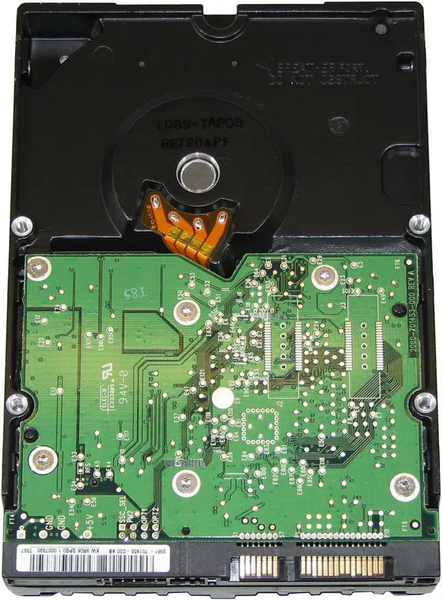 Alt view image 3 of 3 - Western Digital Raptor WD800ADFS 80GB 10000 RPM SATA 3.0Gb/s 3.5" Hard Drive Bare Drive