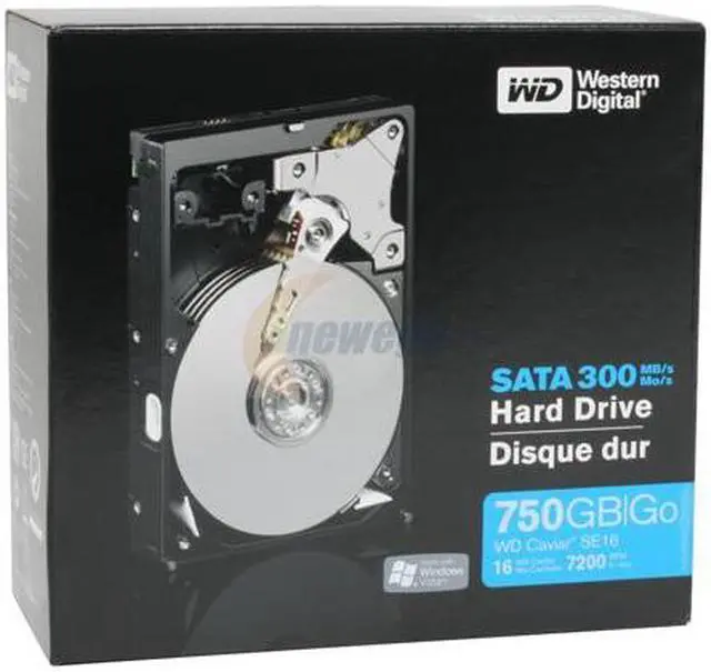 Alt view image 2 of 2 - WD Caviar SE16 WD7500KSRTL 750GB 7200 RPM 16MB Cache SATA 3.0Gb/s 3.5" Hard Drive