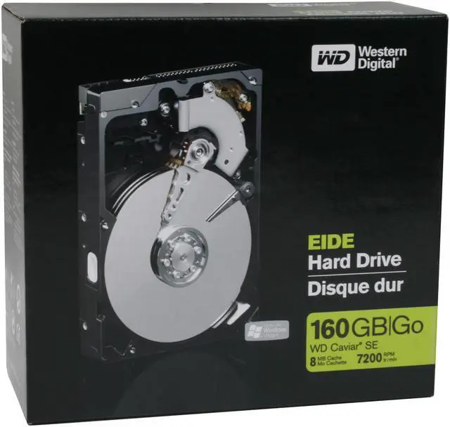 Alt view image 4 of 4 - WD WD1600JBRTLW 160GB 7200 RPM 8MB Cache IDE Ultra ATA100 / ATA-6 3.5" Hard Drive