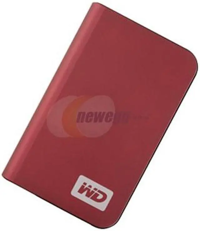 Alt view image 2 of 2 - WD My Passport Elite 250GB USB 2.0 2.5" External Hard Drive WDMLRC2500TN Cherry Red