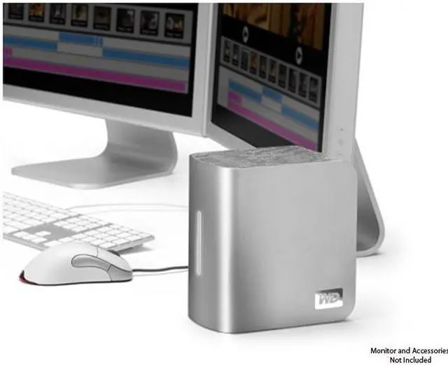 Alt view image 5 of 6 - Western Digital My Book Studio II 2TB Dual-Drive External Storage System with RAID