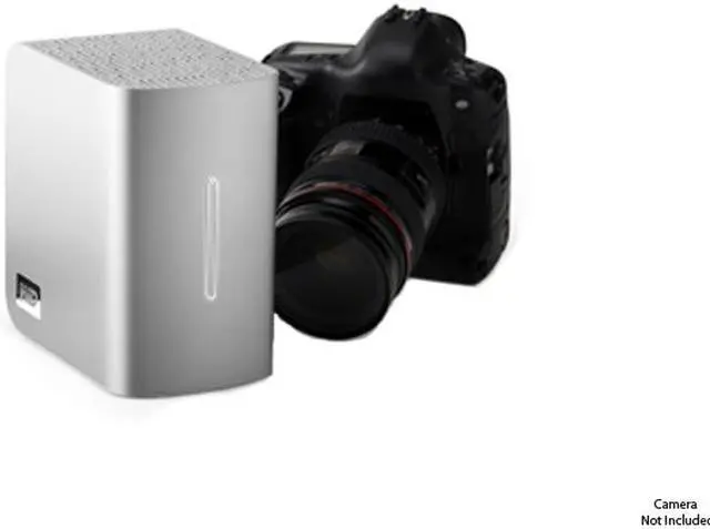 Alt view image 6 of 6 - Western Digital My Book Studio II 2TB Dual-Drive External Storage System with RAID