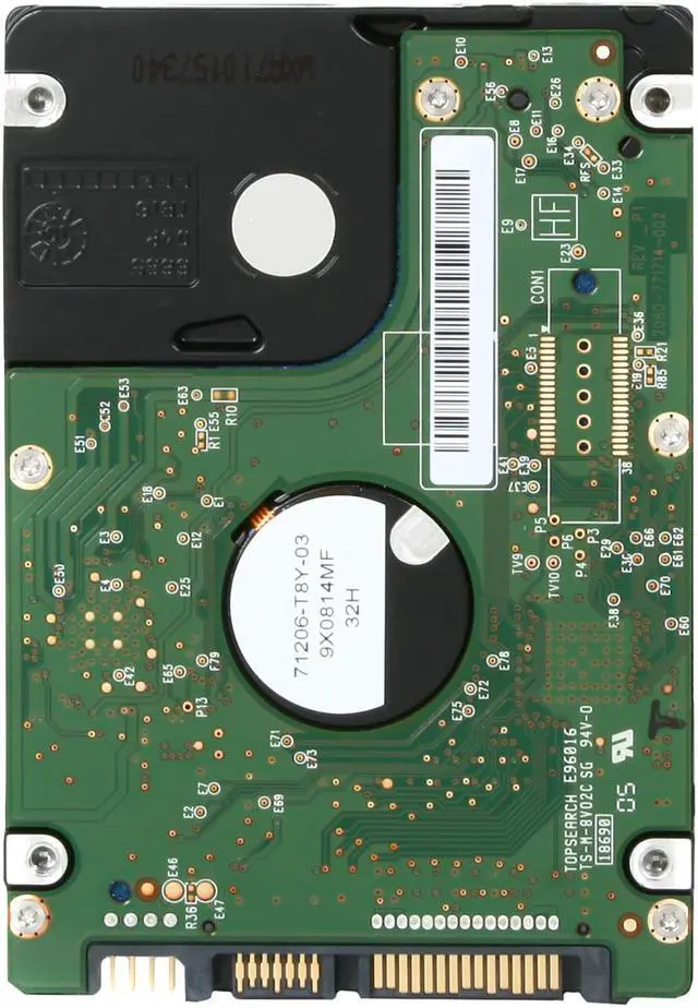Alt view image 5 of 5 - Western Digital Scorpio Black WD3200BEKT 320GB 7200 RPM 16MB Cache SATA 3.0Gb/s 2.5" Internal Notebook Hard Drive Bare Drive