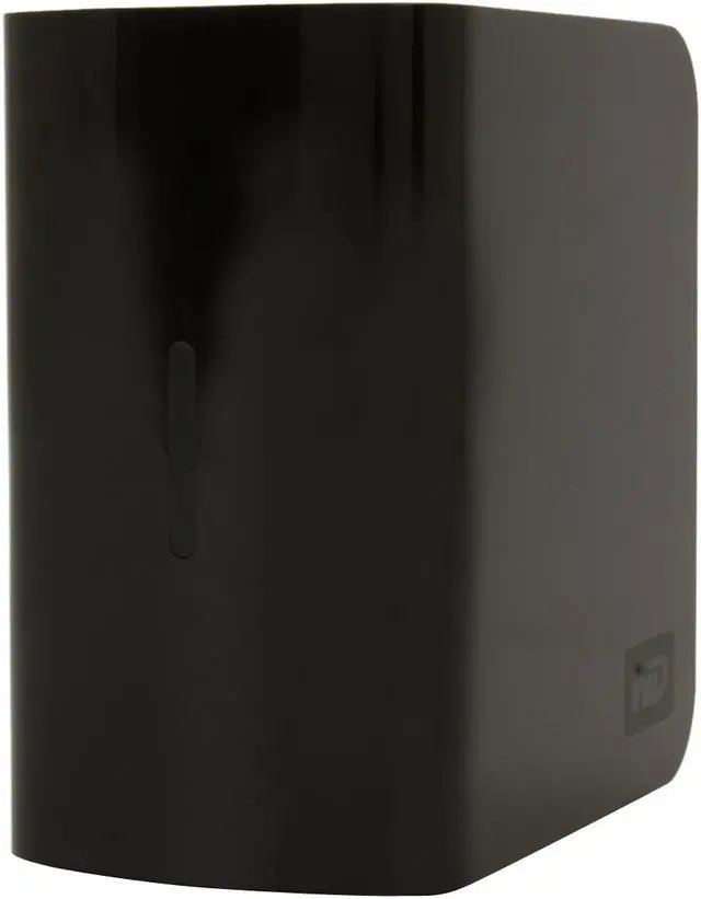 Alt view image 2 of 8 - WD My Book Mirror Edition 1 TB / 500 GB Mirrored USB 2.0 External Hard Drive WDH2U10000N Black