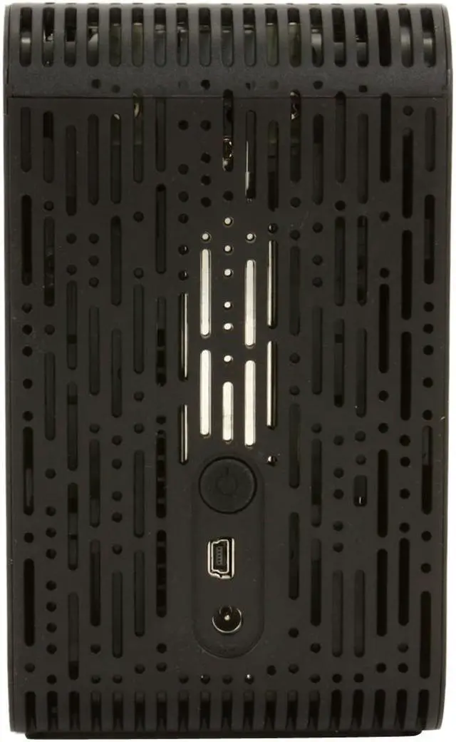 Alt view image 5 of 8 - WD My Book Mirror Edition 1 TB / 500 GB Mirrored USB 2.0 External Hard Drive WDH2U10000N Black