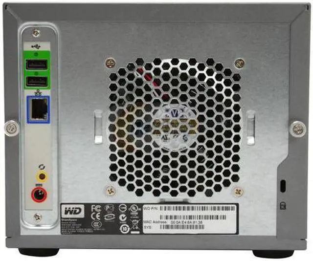Alt view image 4 of 7 - WD WDA4NC40000N 4TB ShareSpace Network Storage