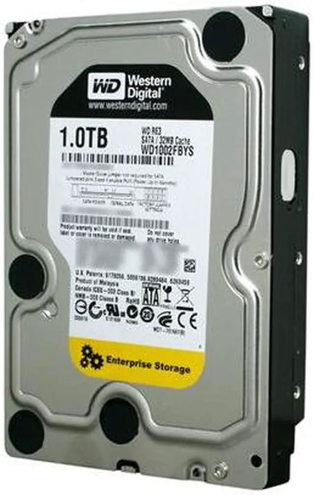 Western Digital RE3 WD1002FBYS 1TB 7200 RPM 32MB Cache SATA 3.0Gb