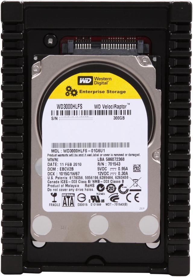 Western Digital WD VelociRaptor 300GB 10000 RPM HDD - Newegg.com