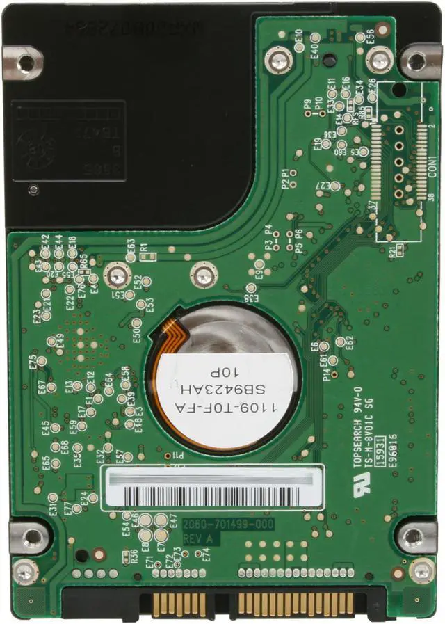 Alt view image 2 of 4 - Western Digital Scorpio Blue WD2500BEVT 250GB 5400 RPM 8MB Cache SATA 3.0Gb/s 2.5" Internal Notebook Hard Drive Bare Drive
