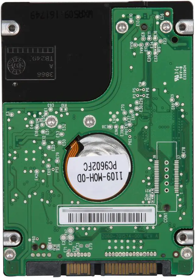Alt view image 4 of 5 - Western Digital Scorpio Blue WD1600BEVT 160GB 5400 RPM 8MB Cache SATA 3.0Gb/s 2.5" Internal Notebook Hard Drive Bare Drive