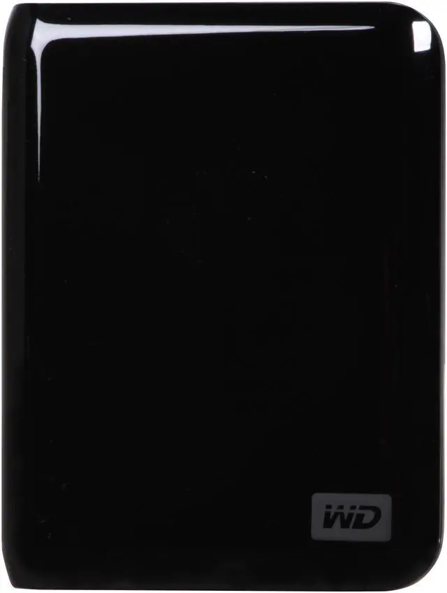 Alt view image 2 of 4 - WD My Passport Essential 320GB USB 2.0 2.5" Portable Hard Drive WDBAAA3200ABK-NESN Black
