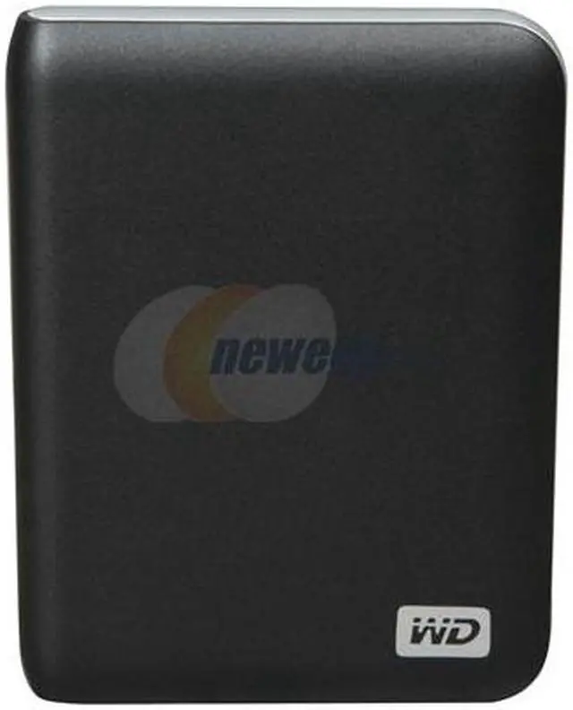 Alt view image 2 of 4 - WD My Passport Elite 320GB USB 2.0 2.5" Portable External Hard Drive WDBAAC3200ACH-NESN Charcoal