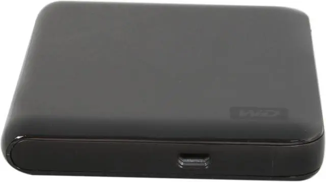 Alt view image 3 of 3 - WD My Passport Essential 640GB USB 2.0 2.5" Portable External Hard Drive WDBAAA6400ABK-NESN Midnight Black