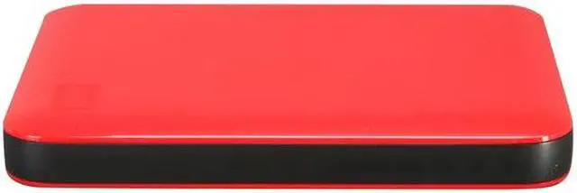 Alt view image 4 of 5 - WD My Passport Essential 500GB USB 2.0 2.5" Portable External Hard Drive WDBAAA5000ARD-NESN Real Red