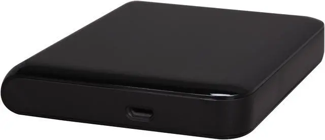 Alt view image 3 of 4 - WD My Passport Essential SE 1TB USB 2.0 2.5" Portable External Hard Drive WDBABM0010BBK-NESN Black