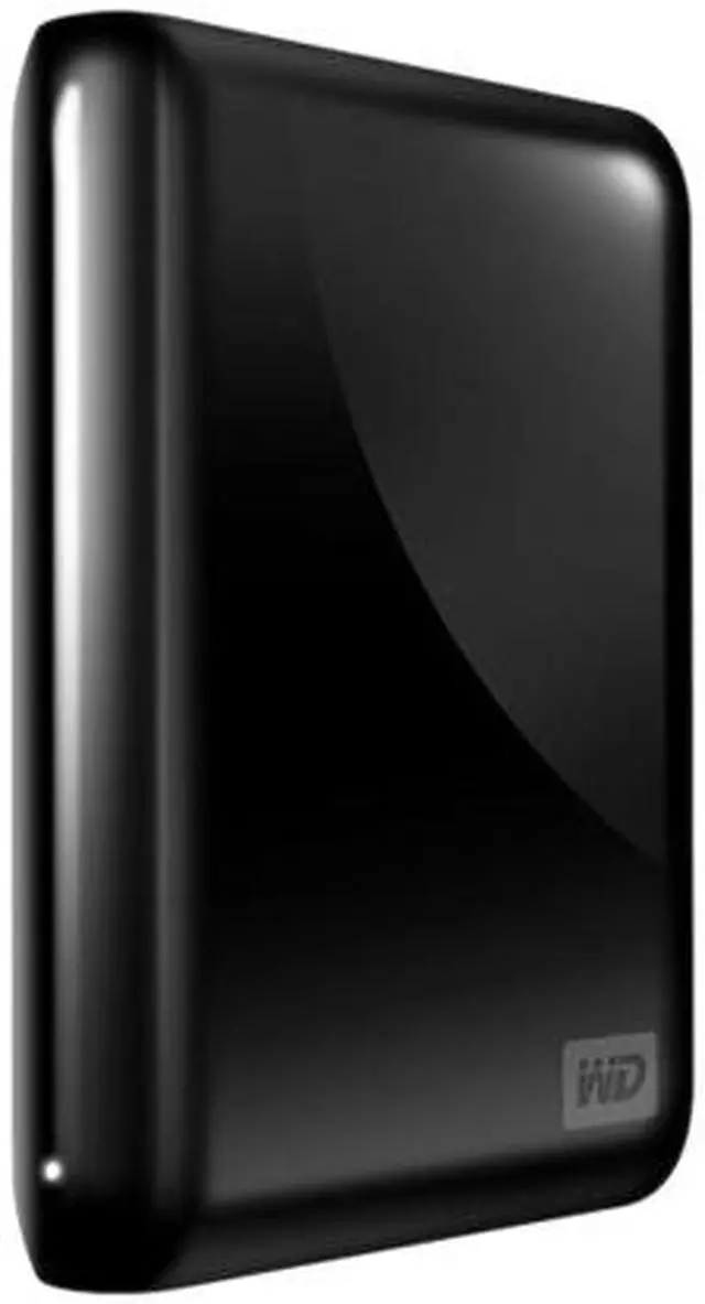 Main image of WD 750GB My Passport Essential SE External Hard Drive USB 2.0 Model WDBABM7500ABK-NESN