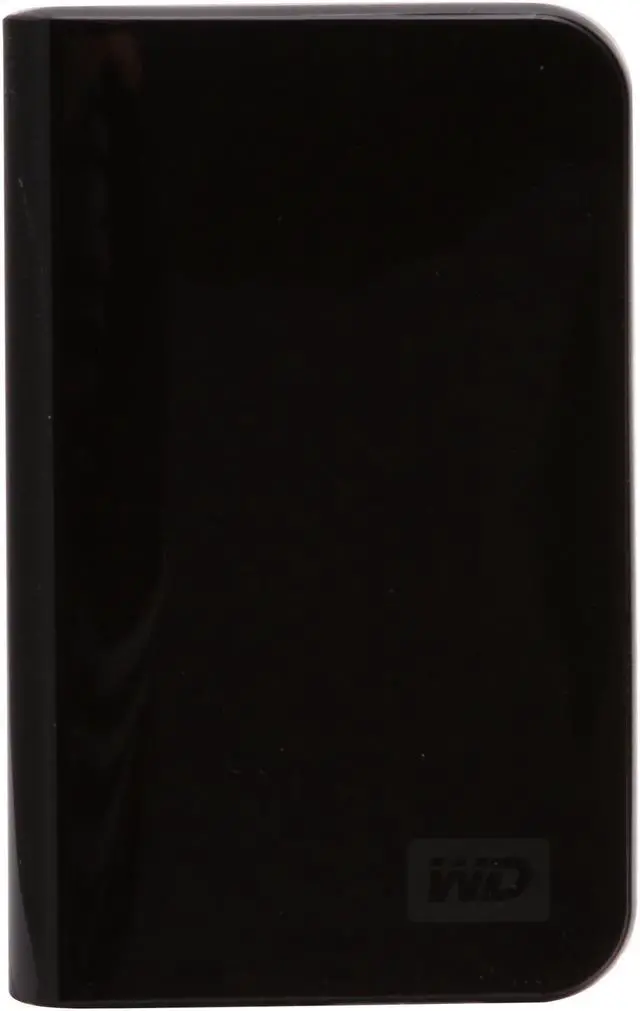 Alt view image 2 of 5 - WD My Passport Essential 320GB USB 2.0 2.5" External Hard Drive WDME3200TN Black