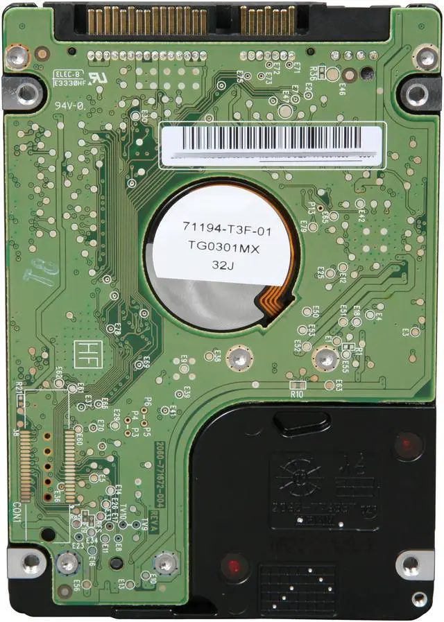 Alt view image 4 of 4 - Western Digital WD AV-25 WD5000BUDT 500GB 5400 RPM 32MB Cache SATA 3.0Gb/s 2.5" Internal AV Hard Drive