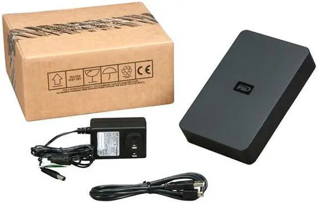 Alt view image 5 of 5 - WD Elements 500GB USB 2.0 3.5" Desktop External Hard Drive WDBAAU5000EBK