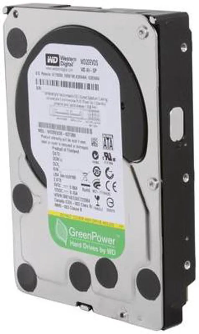 Alt view image 7 of 10 - Western Digital AV-GP WD20EVDS-20PK 2TB 32MB Cache SATA 3.0Gb/s 3.5" Internal AV Hard Drive - 20 Pack Bare Drive