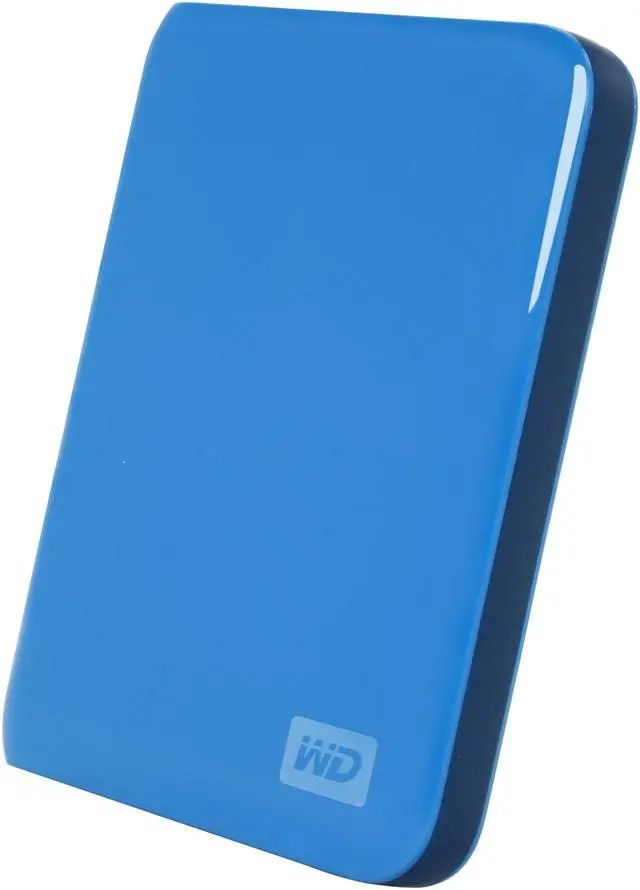 Main image of Western Digital My Passport Essential 500GB Portable Hard Drive (Blue)