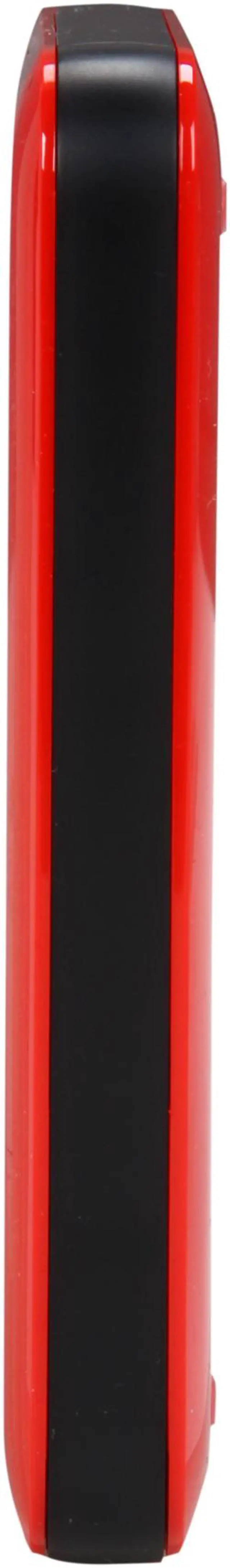 Alt view image 5 of 7 - Western Digital My Passport Essential 500GB Portable Hard Drive (Red)