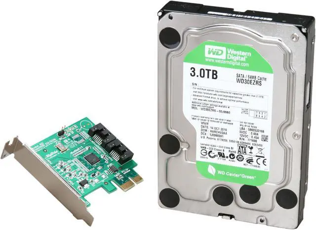 Main image of Western Digital WD Green WD30EZRSDTL 3TB 64MB Cache SATA 3.0Gb/s 3.5" Internal Hard Drive Bare Drive