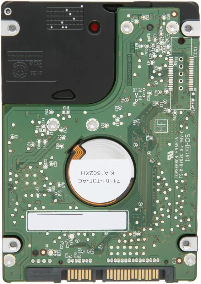 Alt view image 5 of 5 - WD Scorpio Blue WDBABB2500ANC-NRSN 250GB 5400 RPM 8MB Cache 2.5" SATA 1.5Gb/s Internal Notebook Hard Drive -Retail kit