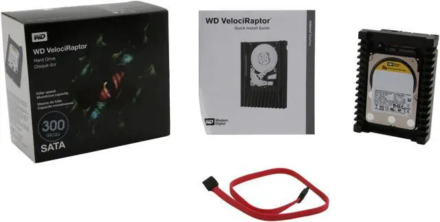 Alt view image 6 of 6 - WD WD VelociRaptor WDBACN3000ENC-NRSN 300GB 10000 RPM 16MB Cache SATA 3.0Gb/s 3.5" Internal Hard Drive