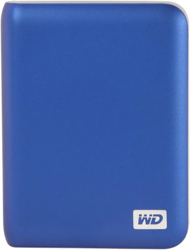 Alt view image 2 of 5 - Western Digital My Passport Essential SE 1TB Portable Hard Drive (Blue)