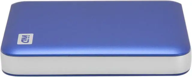 Alt view image 3 of 5 - Western Digital My Passport Essential SE 1TB Portable Hard Drive (Blue)