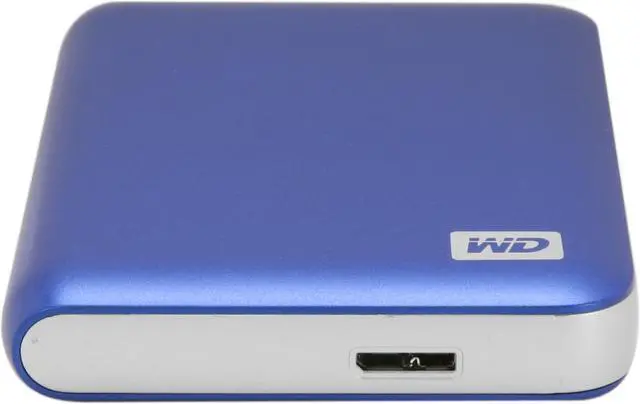 Alt view image 4 of 5 - Western Digital My Passport Essential SE 1TB Portable Hard Drive (Blue)