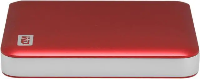 Alt view image 3 of 5 - Western Digital My Passport Essential SE 1TB Portable Hard Drive (Red)