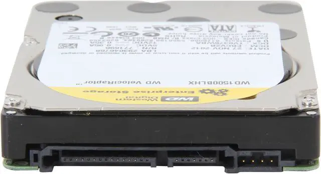 Alt view image 3 of 4 - WD VelociRaptor WD1500BLHX 150GB 10000 RPM 32MB Cache SATA 6.0Gb/s 2.5" Enterprise Hard Drive -Bare Drive