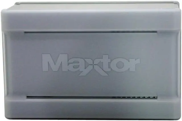 Alt view image 5 of 8 - Maxtor OneTouch III 1TB USB 2.0 / Firewire400 / Firewire800 3.5" External Hard Drive C01W010 (STM310004OTAB06-RK)