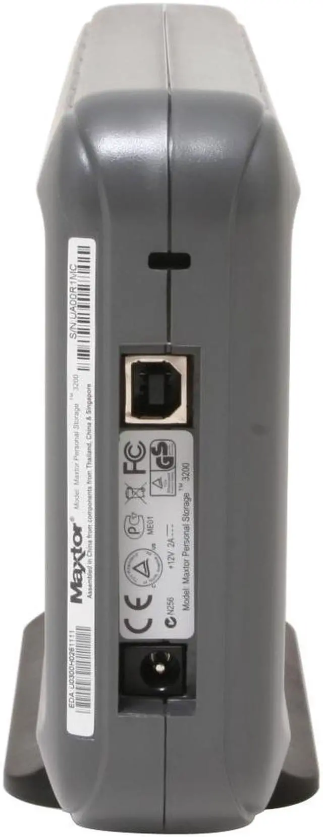 Alt view image 2 of 4 - Maxtor Personal Storage 3200 300GB USB 2.0 3.5" External Hard Drive U01H300 (STM303004EHAB01-RK)