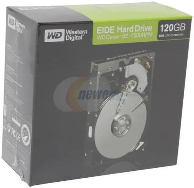 Main image of WD Caviar SE WD1200JBRTL 120GB 7200 RPM 8MB Cache IDE Ultra ATA100 / ATA-6 3.5" Hard Drive