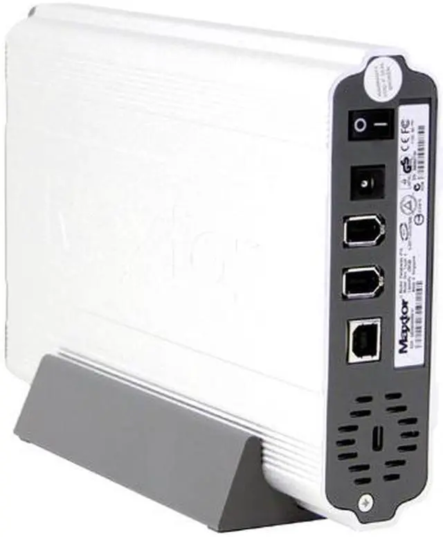 Alt view image 2 of 4 - Maxtor OneTouch II 250GB USB 2.0 / Firewire400 3.5" External Hard Drive E01G250