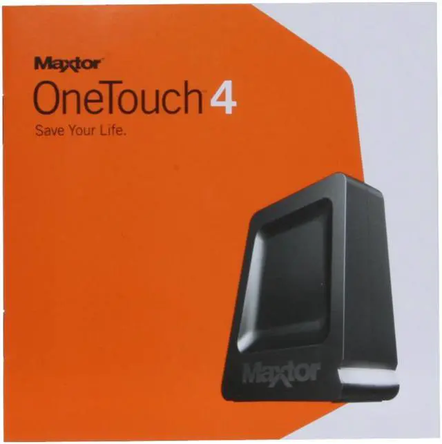 Alt view image 7 of 8 - Maxtor OneTouch 4 500GB USB 2.0 3.5" External Hard Drive STM305004OTA3E1-RK