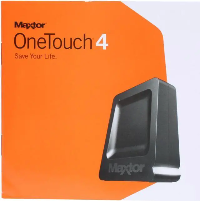 Alt view image 7 of 8 - Maxtor OneTouch 4 750GB USB 2.0 3.5" External Hard Drive STM307504OTA3E1-RK