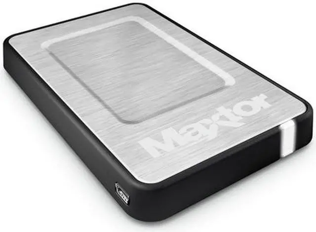 Alt view image 2 of 6 - Maxtor OneTouch 4 Mini 250GB USB 2.0 2.5" External Hard Drive STM902503OTA3E1-RK