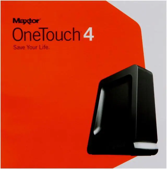 Alt view image 6 of 7 - Maxtor OneTouch 4 1TB USB 2.0 3.5" External Hard Drive STM310005OTA3E1-RK