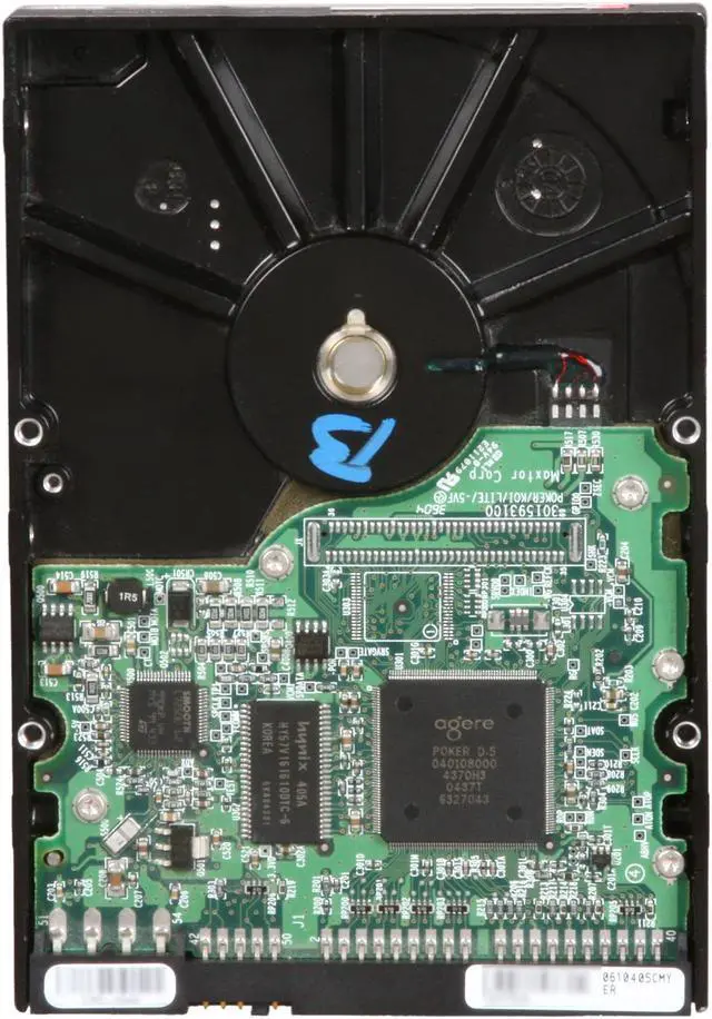 Alt view image 4 of 4 - Maxtor 4R160L0 160GB IDE Ultra ATA133 / ATA-7 3.5" Internal Hard Drive Bare Drive
