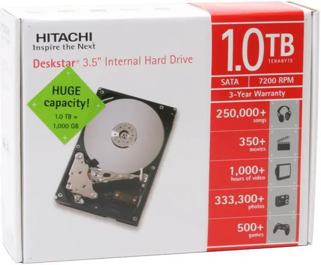 日立GST Deskstar 7K1000(1TB/SATA3G/7200rpm/32MB) HDS721010KLA330 Amazon.com: HITACHI Deskstar 0A34915 HDS721010KLA330 7K1000