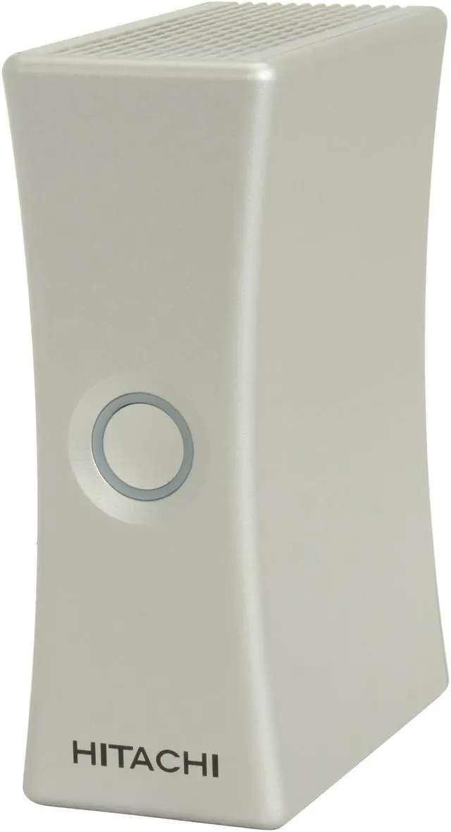 Main image of Hitachi GST 640GB USB 2.0 3.5" External Hard Drive H3640US Silver
