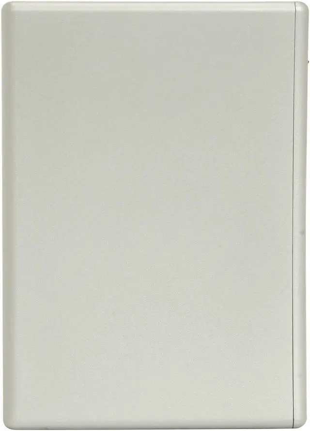 Alt view image 3 of 5 - Hitachi GST 640GB USB 2.0 3.5" External Hard Drive H3640US Silver