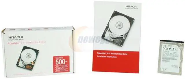 Alt view image 5 of 5 - Hitachi GST Travelstar 7K500 HD20500 IDK/7K 500GB 7200 RPM 16MB Cache SATA 3.0Gb/s 2.5" Internal Notebook Hard Drive