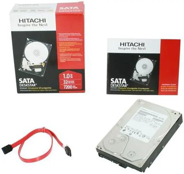 Alt view image 7 of 7 - Hitachi GST Deskstar HD31000 IDK/7K (0S00163) 1TB 7200 RPM 32MB Cache SATA 3.0Gb/s 3.5" Internal Hard Drive