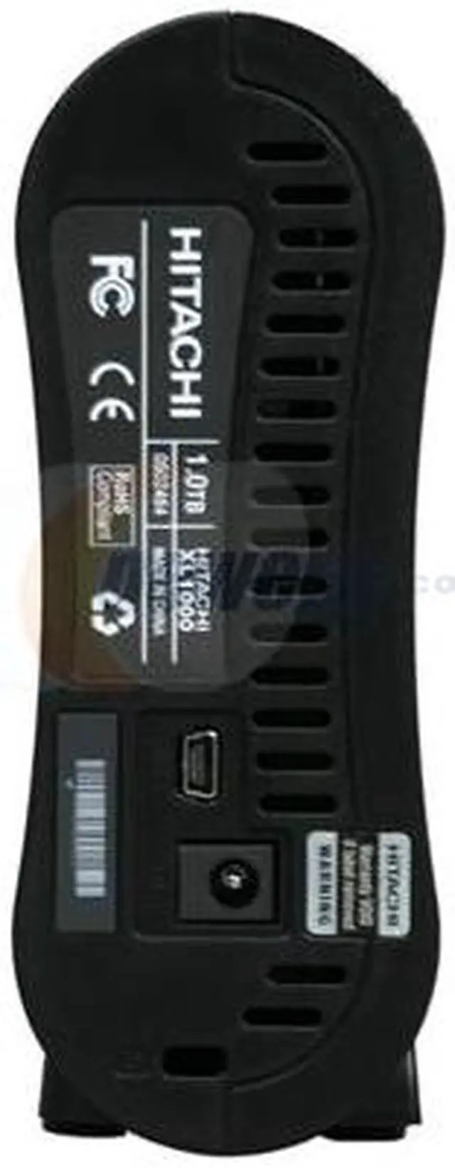 Alt view image 4 of 5 - Hitachi GST XL Desk 1TB USB 2.0 3.5" External Hard Drive HXSDNB10001BBB (0S02484)