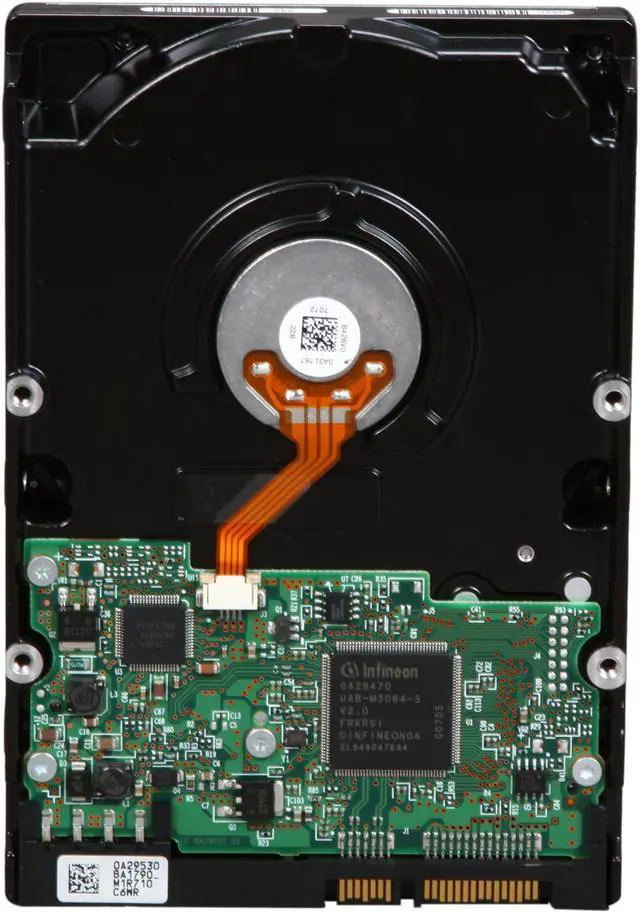 Alt view image 4 of 4 - Hitachi GST Deskstar 7K500 HDT725032VLA380 (0A32161) 320GB 7200 RPM 8MB Cache SATA 3.0Gb/s 3.5" Internal Hard Drive Bare Drive